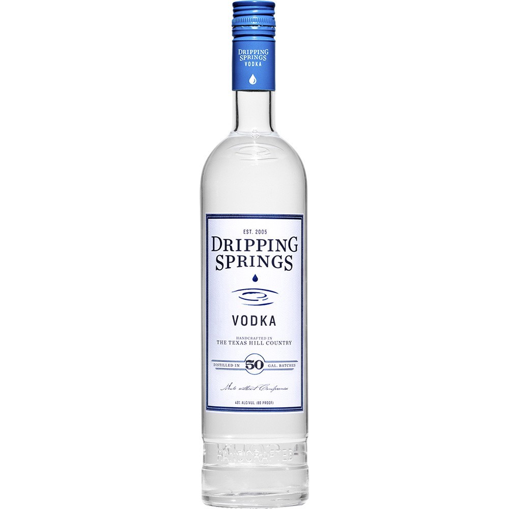 slide 1 of 1, Dripping Springs Texas Vodka, 750 ml