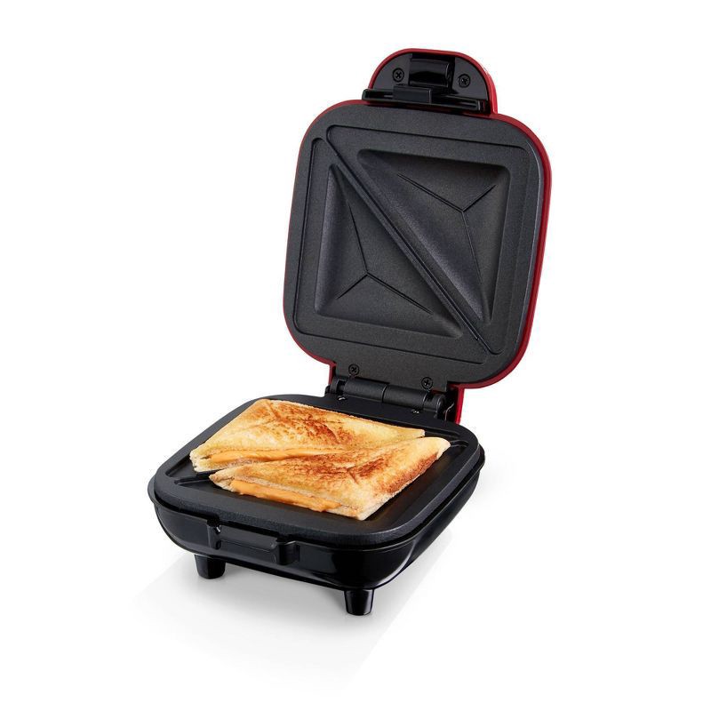 slide 6 of 6, Dash Red Pocket Sandwich Maker, 1 ct