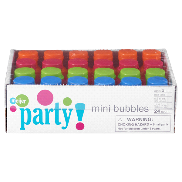 2 pack Mini Bubbles 3+ 