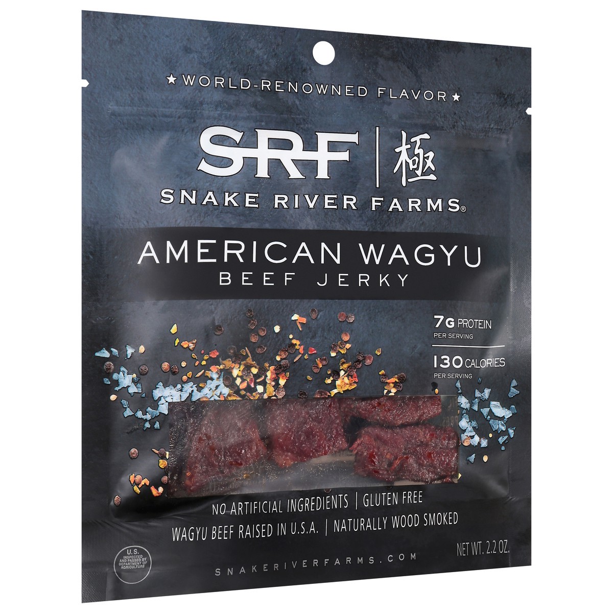 slide 10 of 13, Snake River Farms American Wagyu Beef Jerky 2.2 oz, 2.2 oz