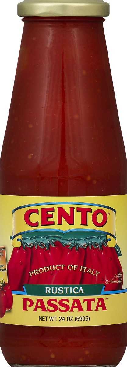 slide 2 of 2, Cento Passata Puree Tomatoes, 24 oz