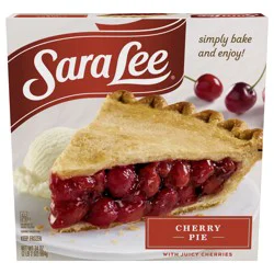 Sara Lee Traditional Fruit Pie 9" Unbaked Cherry 34oz
