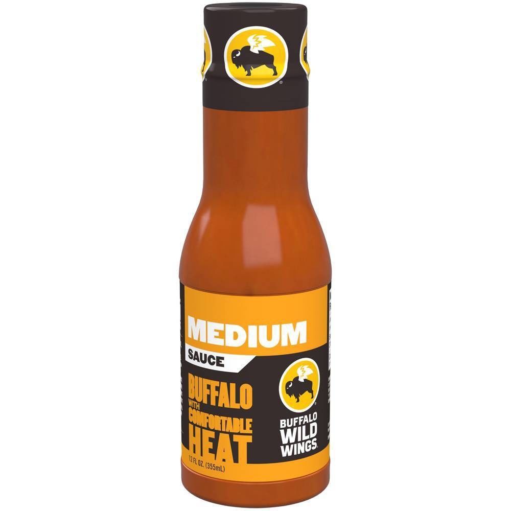 slide 1 of 1, Buffalo Wild Wings Medium Sauce - 12oz, 12 oz