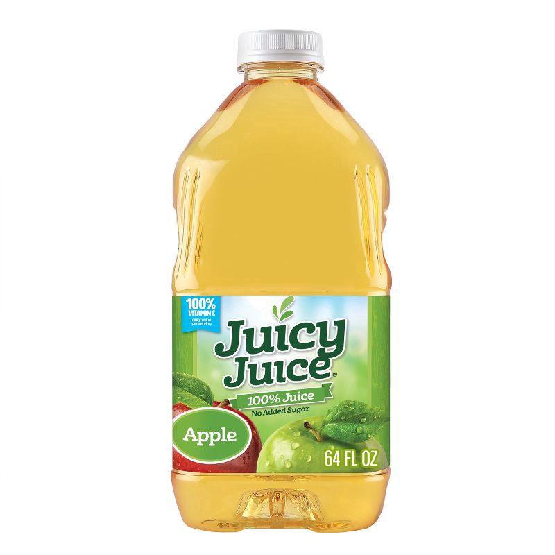 slide 1 of 9, Juicy Juice Apple 100% Juice 64 fl oz, 64 fl oz
