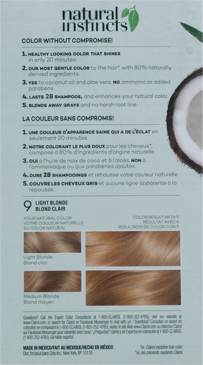 slide 8 of 9, Natural Instincts Non Permanent Hair Color 1 ea, 1 ct