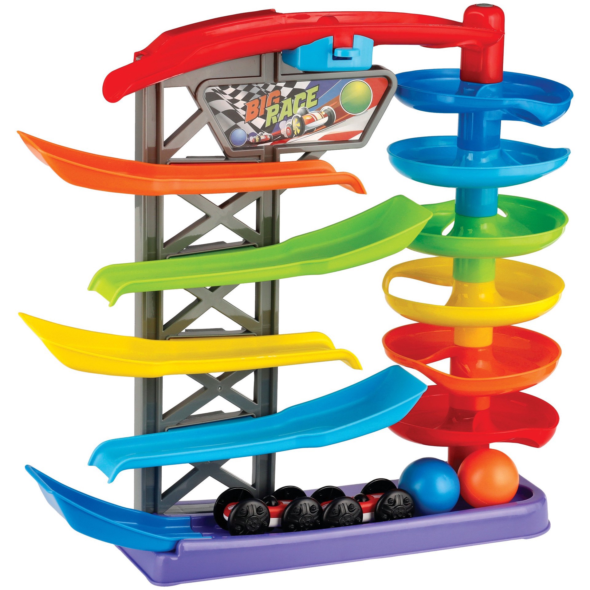 slide 1 of 1, My First Moments Busy Race And Drop Tower, 1 ct