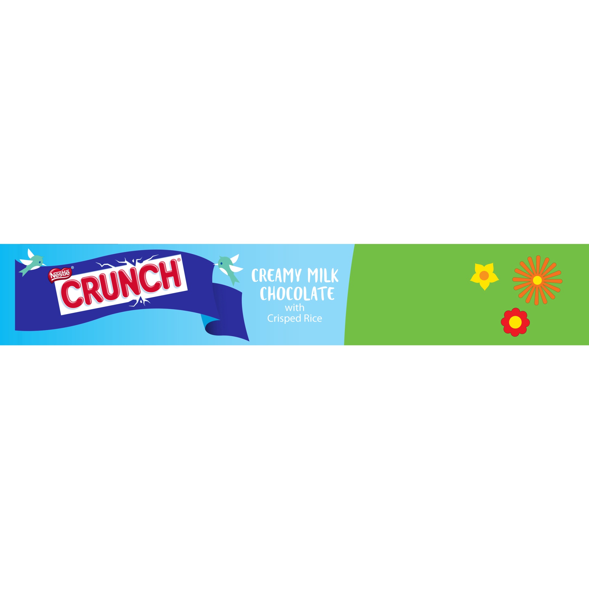 slide 6 of 8, Nestlé CRUNCH Milk Chocolate Bunny, 4.5 oz