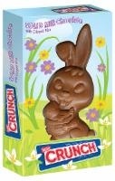 slide 1 of 8, Nestlé CRUNCH Milk Chocolate Bunny, 4.5 oz