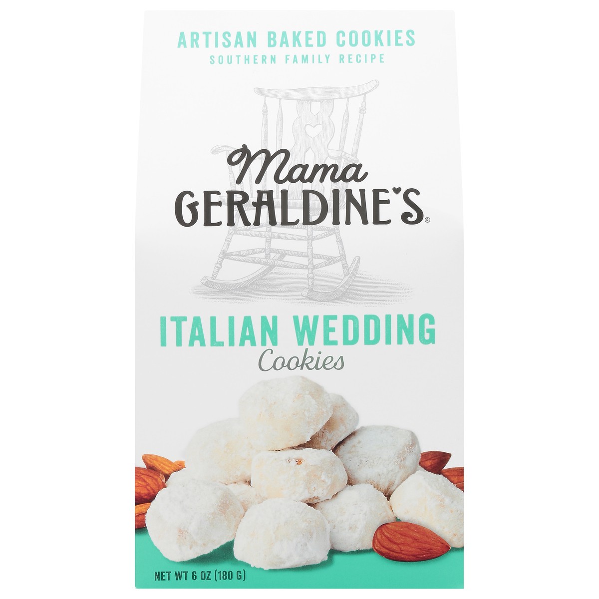 slide 1 of 9, Mama Geraldine's Italian Wedding Cookies 6 oz, 6 oz