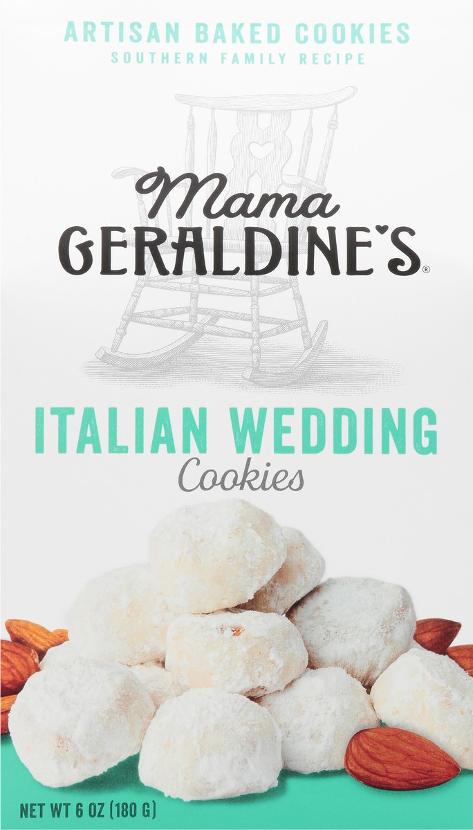 slide 4 of 9, Mama Geraldine's Italian Wedding Cookies 6 oz, 6 oz