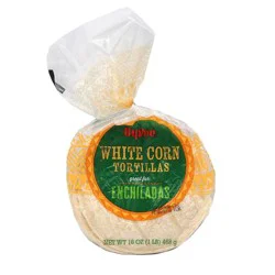 Hy-Vee White Corn Tortilla Great For Enchiladas