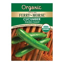 Ferry-Morse Organic Garden Sweet Cucumber Seeds, 1 ct