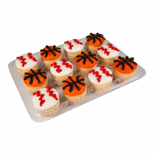 slide 1 of 1, Harris Teeter Fresh Foods Market Cup Cakes - Character, 12 ct