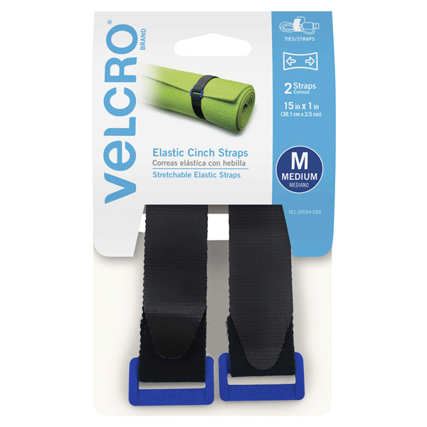 VELCRO Brand All-Purpose Elastic Straps 2 ct | Shipt