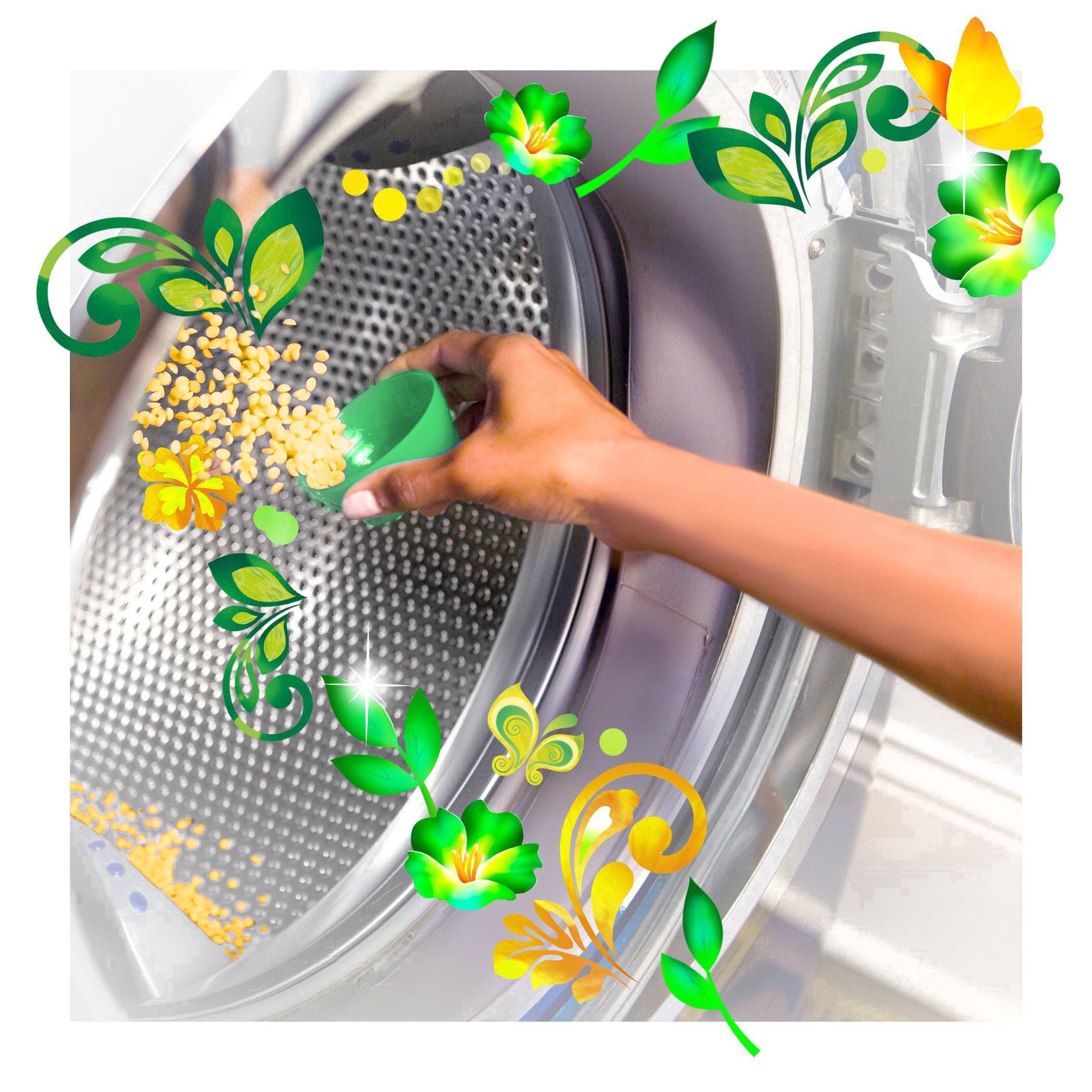 slide 34 of 65, Gain Fireworks In-Wash Original Scent Booster 570 g, 570 g