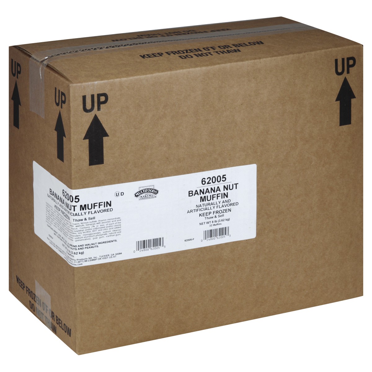 slide 4 of 4, MultiFoods Muffins 32 ea, 16 oz