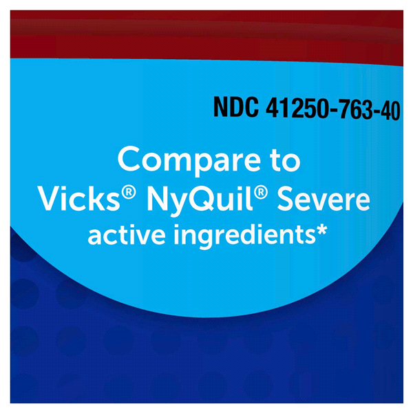 slide 4 of 13, Meijer Maximum Strength Nitetime Cold & Flu, Mixed Berry Flavor, 12 oz