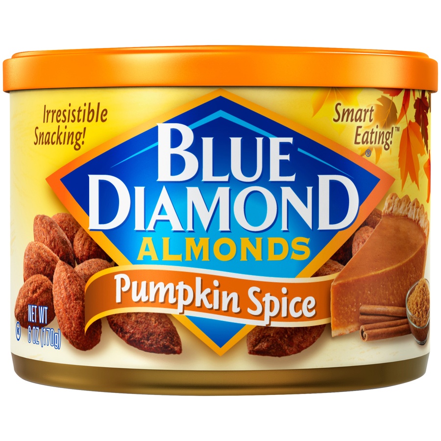 slide 1 of 1, Blue Diamond Pumpkin Spice Almonds, 6 oz