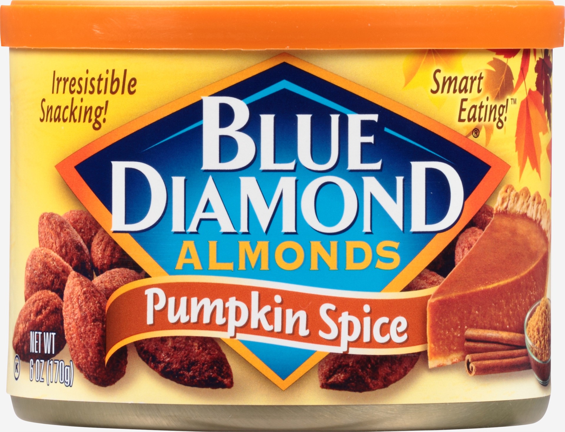 slide 1 of 2, Blue Diamond Almonds, Pumpkin Spice, 6 oz