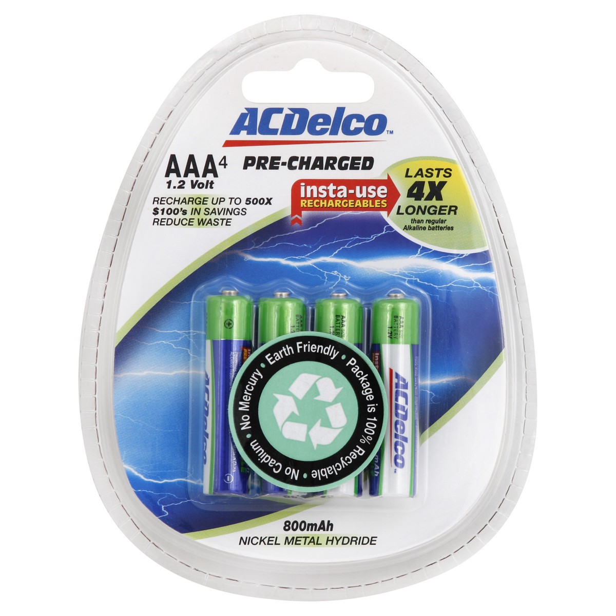 slide 1 of 4, ACDelco Batteries 4 ea, 4 ct