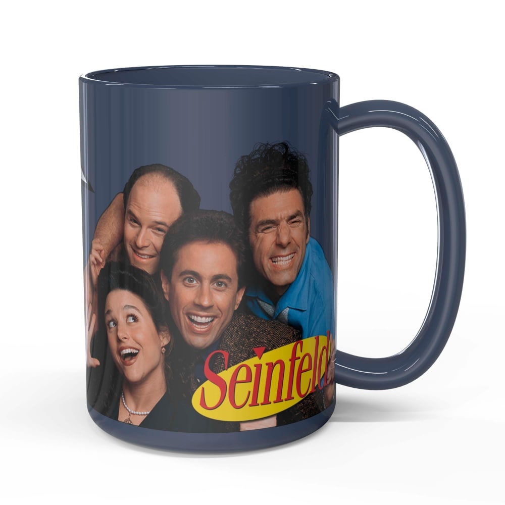 slide 1 of 2, Zak! Designs Seinfeld Large Ceramic Mug, 1 ct