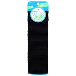 Conair Elastic Black Ponytail Holders