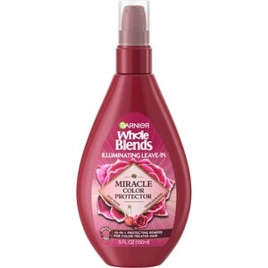 slide 1 of 1, Garnier Whole Blends Sulfate Free Red Rose Extract And Vinegar Leave-In, 5 oz