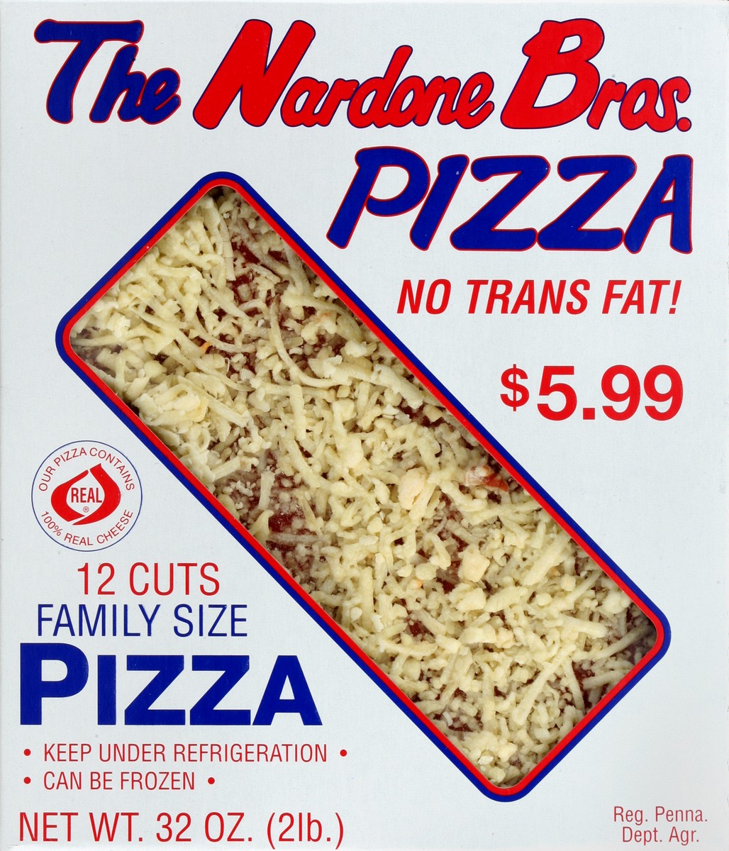 slide 4 of 4, Nardone Bros. Pizza, Family Size, 32 oz
