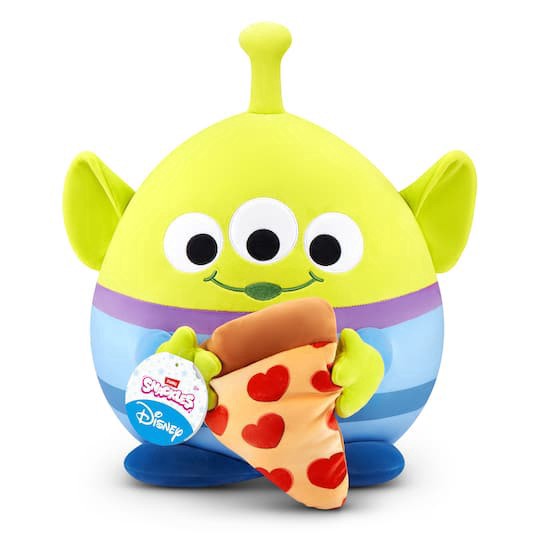 slide 1 of 2, Zuru Snackles Disney 14" Toy Story Alien With Pizza Plush, 14 in