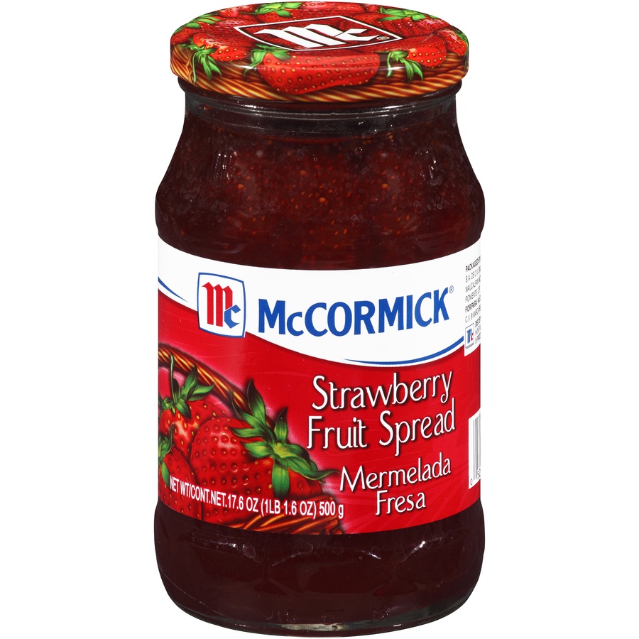 slide 1 of 6, McCormick Mermelada Fresa Strawberry Fruit Spread, 17.6 oz