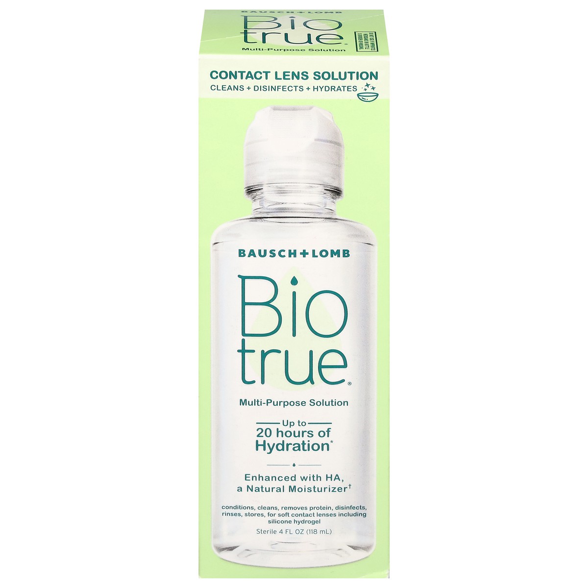 slide 1 of 9, Biotrue Multi-Purpose Solution 4 fl oz, 4 fl oz