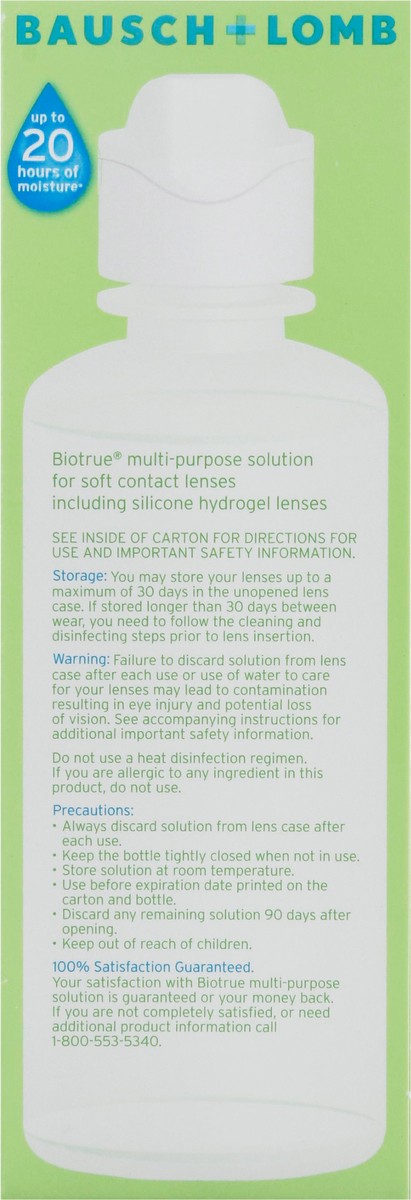 slide 9 of 9, Biotrue Multi-Purpose Solution 4 fl oz, 4 fl oz