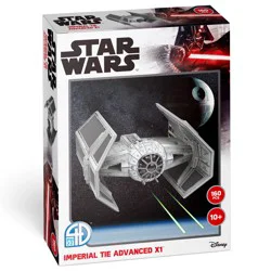 4D Puzzle Disney Star Wars Imperial TIE Advanced X1 Paper Model Kit
