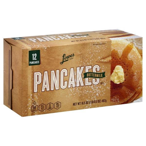 slide 1 of 6, Lowes Foods Pancakes Buttermilk, 16.5 oz