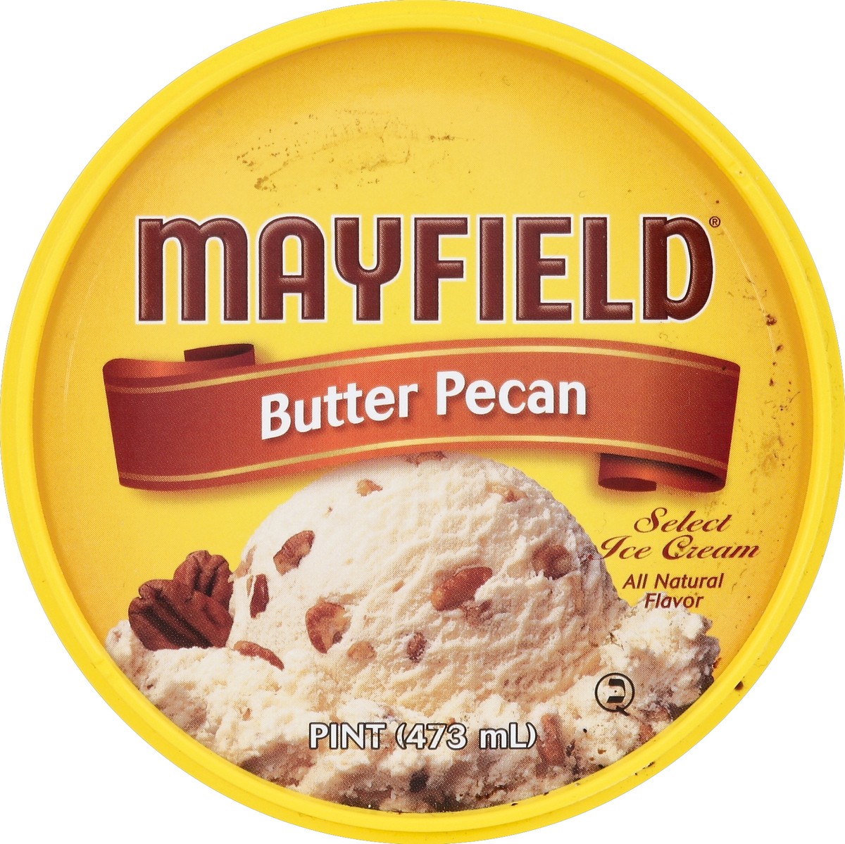 slide 2 of 3, Mayfield Creamery Mayfield Premium Southern Butter Pecan Ice Cream 1 pt, 1 pint