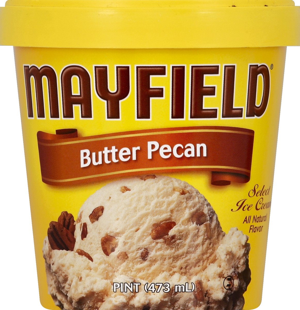 slide 3 of 3, Mayfield Creamery Mayfield Premium Southern Butter Pecan Ice Cream 1 pt, 1 pint