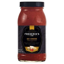 FREDERIKS BY MEIJER Frederik's Six Cheese Pasta Sauce - 25.5 oz