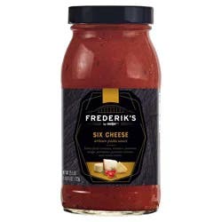 FREDERIKS BY MEIJER Frederik's Six Cheese Pasta Sauce - 25.5 oz