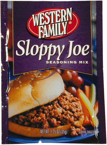 Our Family Seasoning Mix, Sloppy Joe 1.25 Oz, Pantry