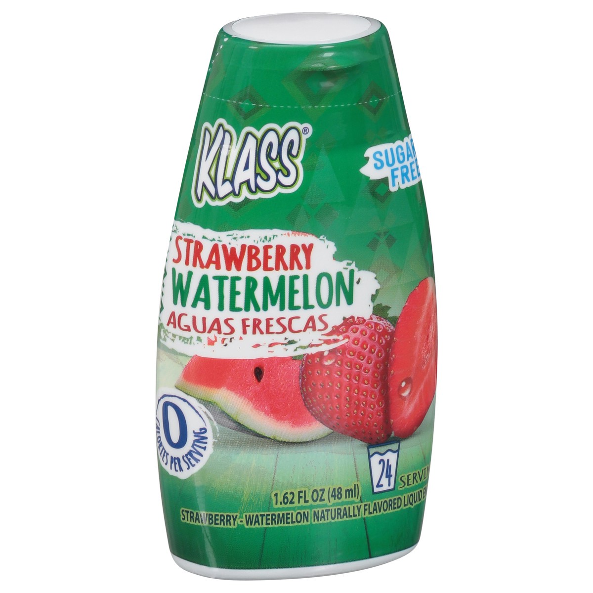 slide 2 of 9, Klass Sugar Free Strawberry Watermelon Aguas Frescas - 1.62 fl oz, 1.62 fl oz