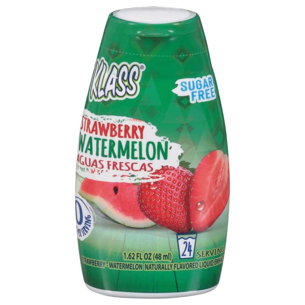 slide 1 of 9, Klass Sugar Free Strawberry Watermelon Aguas Frescas - 1.62 fl oz, 1.62 fl oz