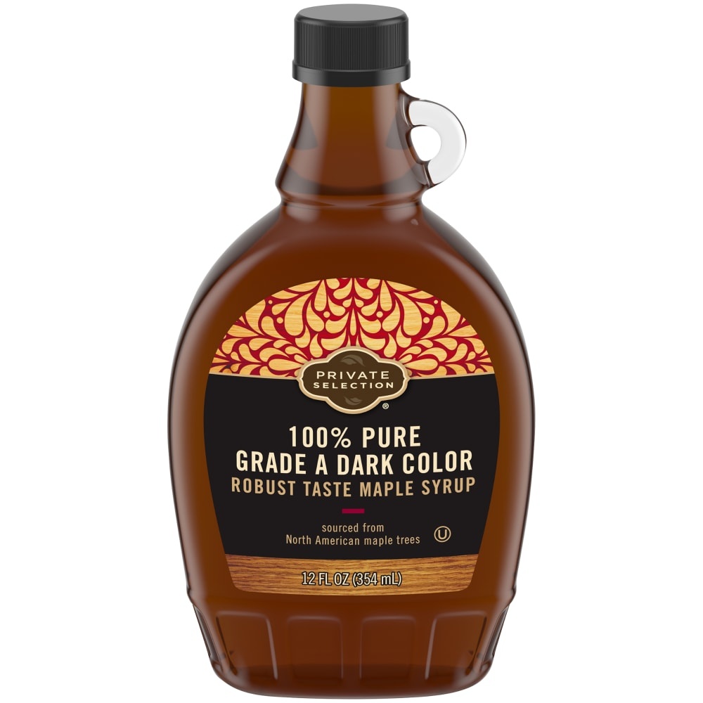 Private Selection 100 Pure Grade A Dark Color Robust Taste Maple Syrup ...