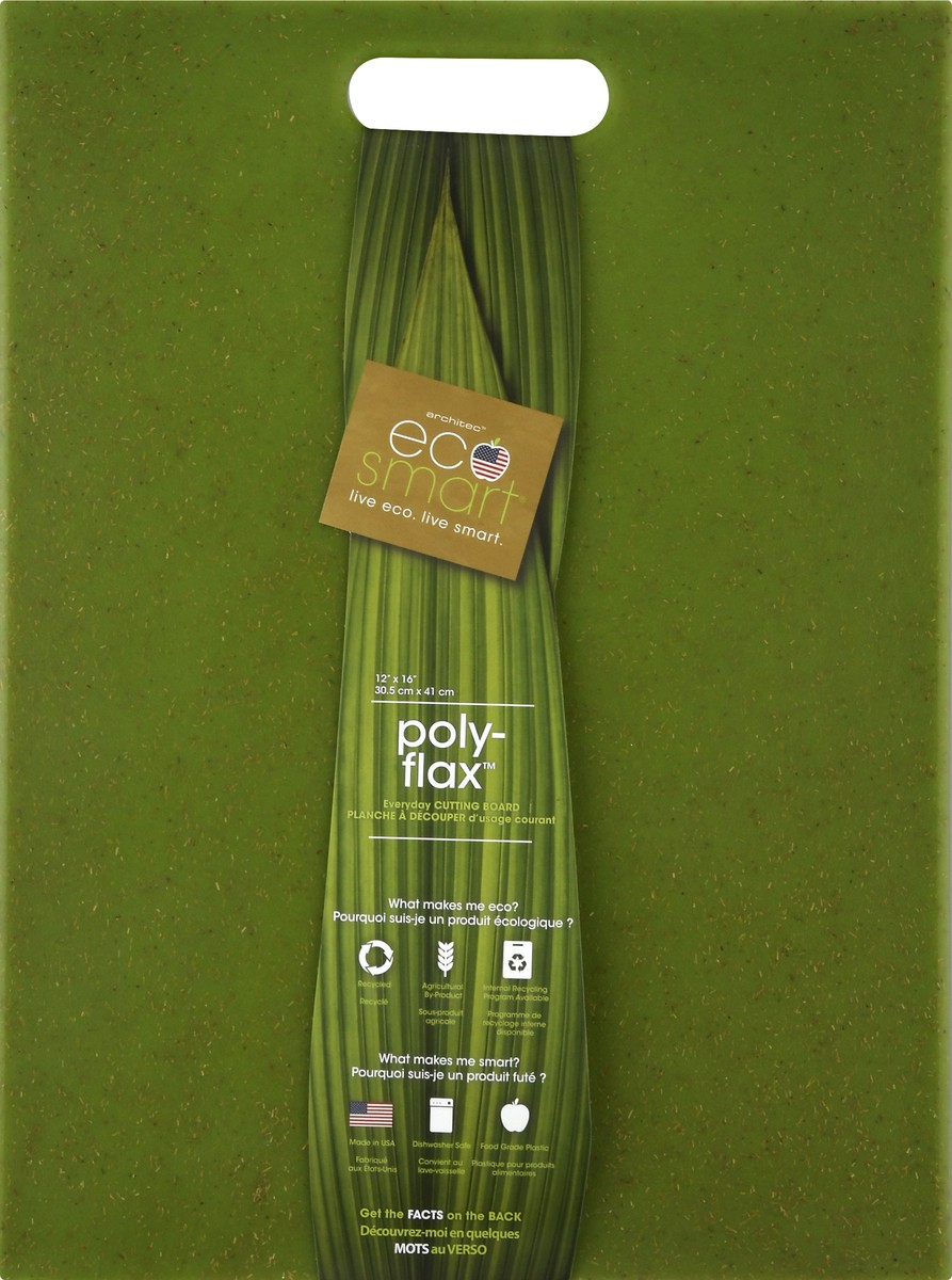 slide 7 of 8, Architec EcoSMART Poly-Flax Green Cutting Board, 1 ct