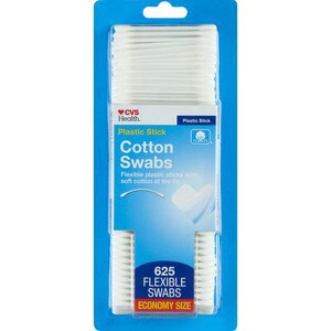 slide 1 of 1, CVS Health Flexible Cotton Swabs, 625 Ct, 1 ct