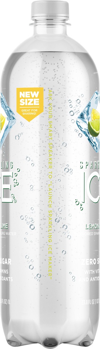slide 6 of 7, Sparkling Ice Lemon Lime Sparkling Beverage - 1L Bottle, 1 liter