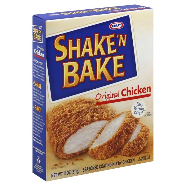 slide 1 of 1, Kraft Shake N Bake Chicken, 9 oz