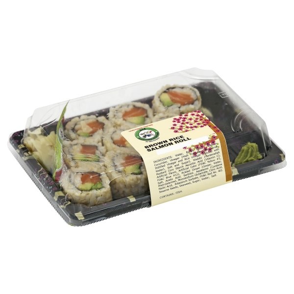 slide 1 of 5, ACE Sushi Salmon Roll/Sushi, 7.1 oz