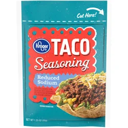 Kroger Reduced Sodium Taco Seasoning