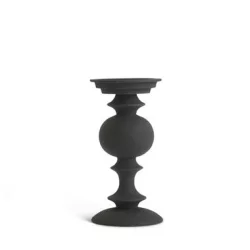 Black Matte Metal Candle Stick Holder
