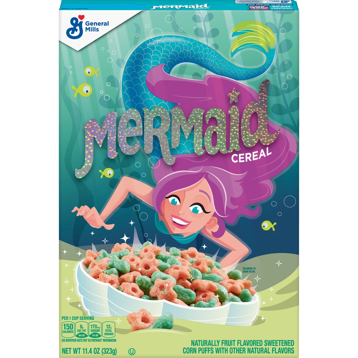 slide 1 of 1, General Mills Mermaid Cereal, 11.4 oz